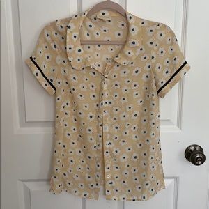 ModCloth Peter Pan Collared button-up